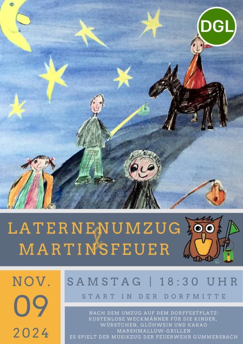 Laternenumzug & Martinsfeuer