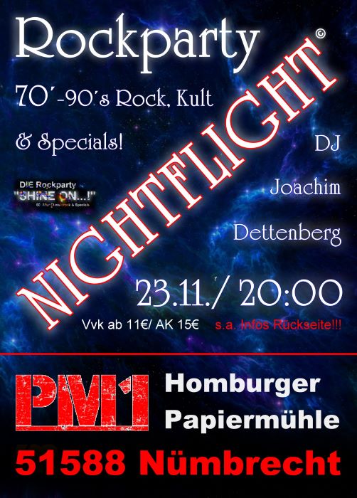 Rockparty NIGHTFLIGHT