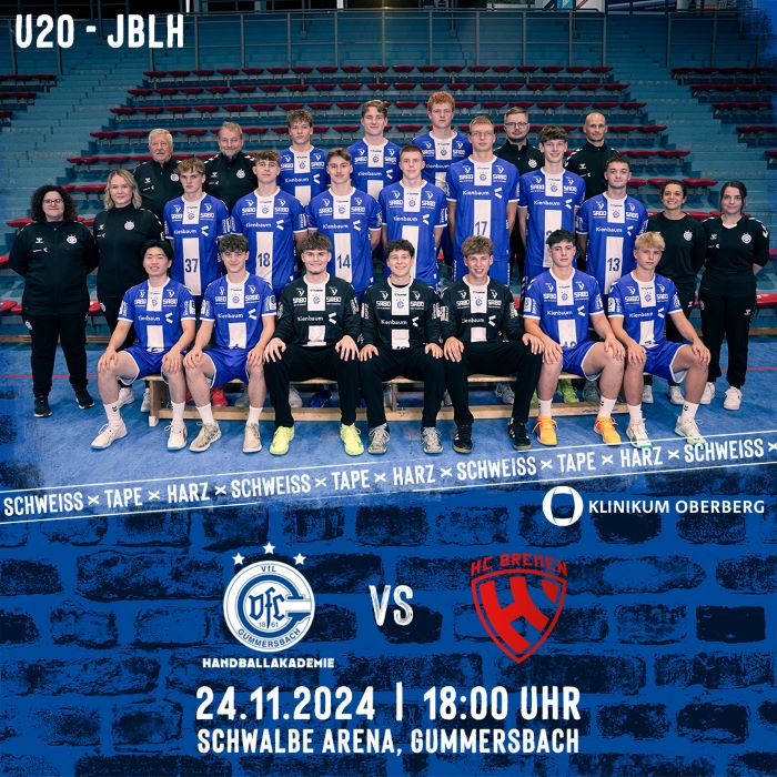 VfL Gummersbach (U20 - JBLH) vs. HC Bremen