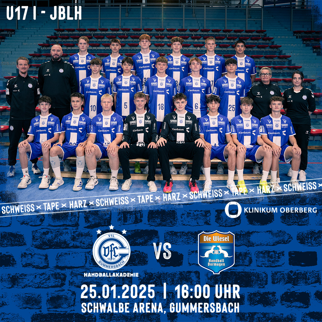 VfL Gummersbach (U17 I – JBLH) vs. TSV Bayer Dormagen