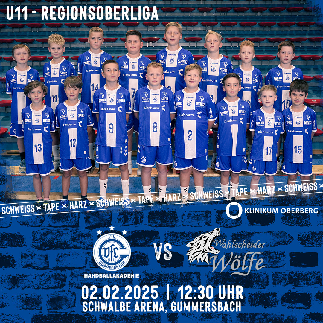 VfL Gummersbach (U11 – Regionsoberliga) vs. TV Wahlscheid