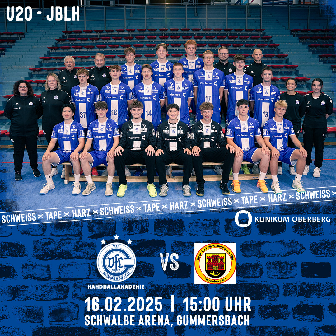 VfL Gummersbach (U20 – JBLH) vs. VfL Horneburg